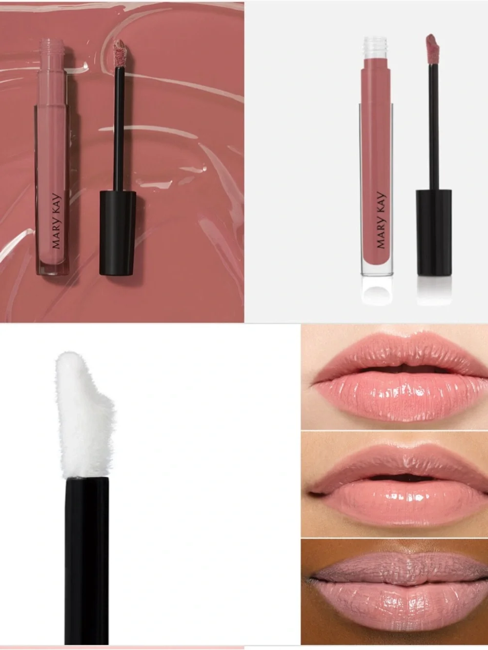 Mary Kay Unlimited Lip Gloss Nude Blush Cream
